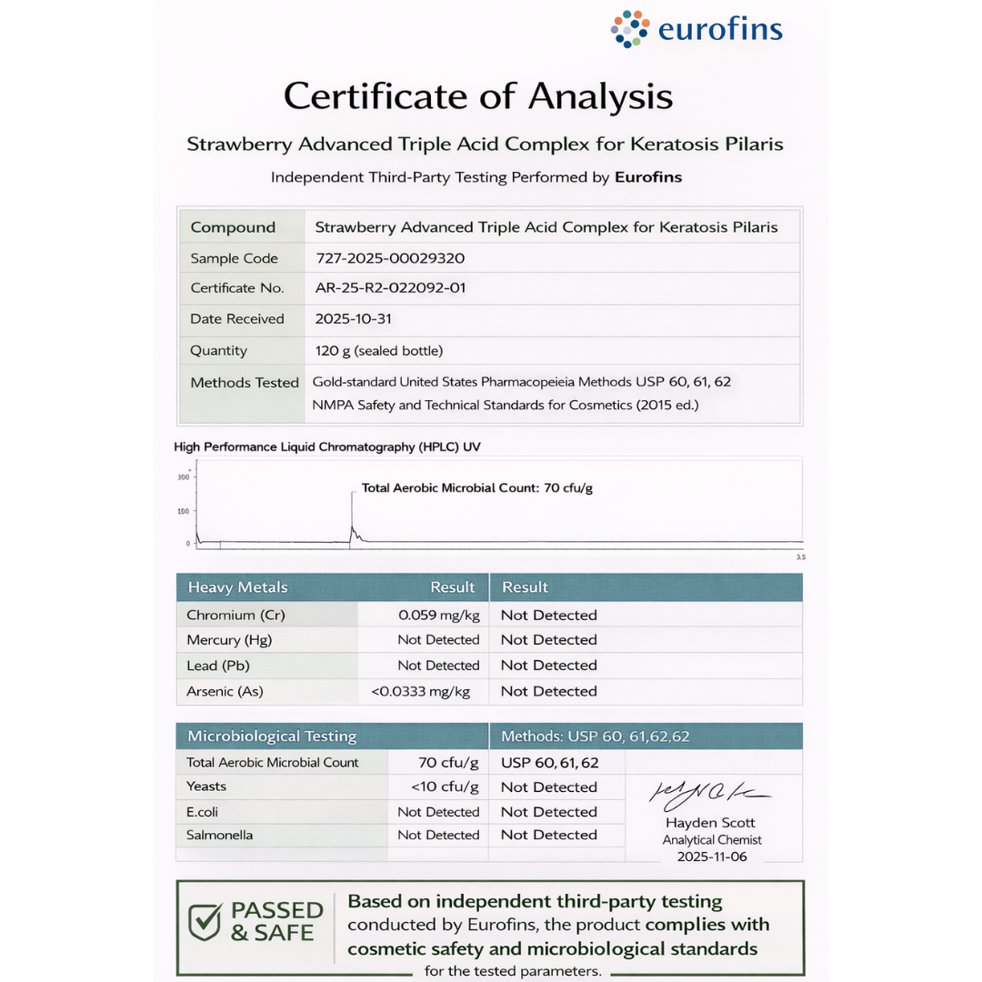 Zovost Advanced Triple-Acid Complex for Keratosis Pilaris